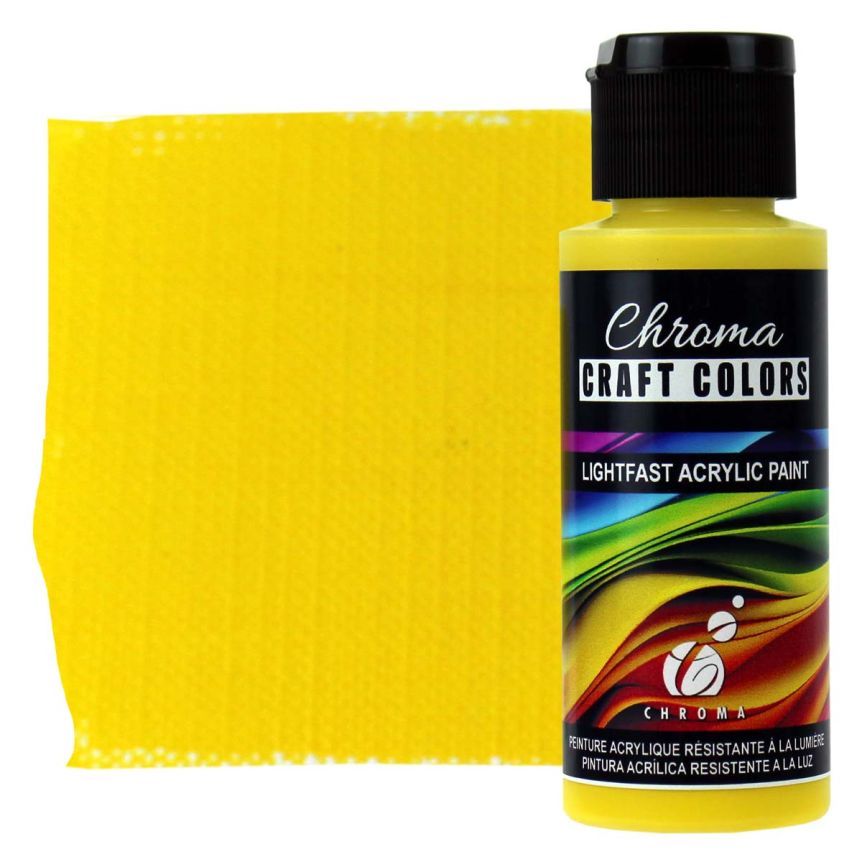 Chroma Acrylic Craft Paint Queen Bee, 2oz Bottle Jerry's Artarama