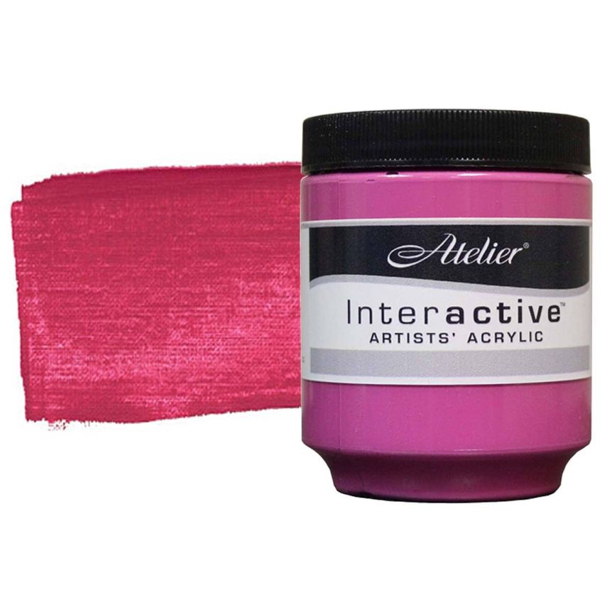 Chroma Atelier Interactive Artists Acrylic Brilliant Magenta 237 ml