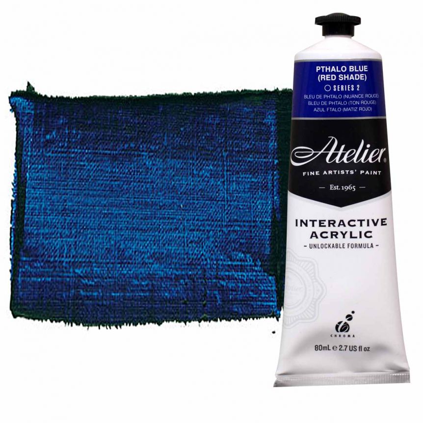 Chroma Atelier Interactive Artists Acrylic Pthalo Blue
