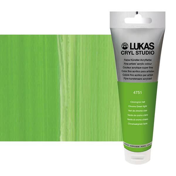 LUKAS CRYL Studio 125 ml Tube - Chrome Green Light