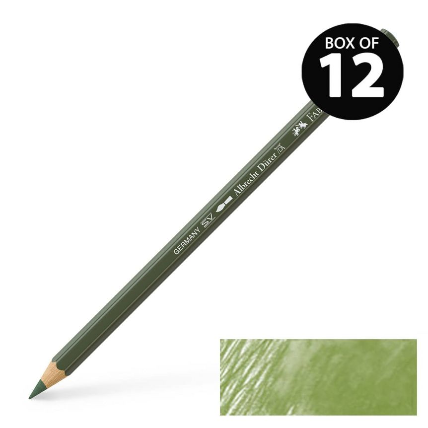 Albrecht Durer Watercolor Pencils Chrome Green Opaque - No. 174, Box of 12