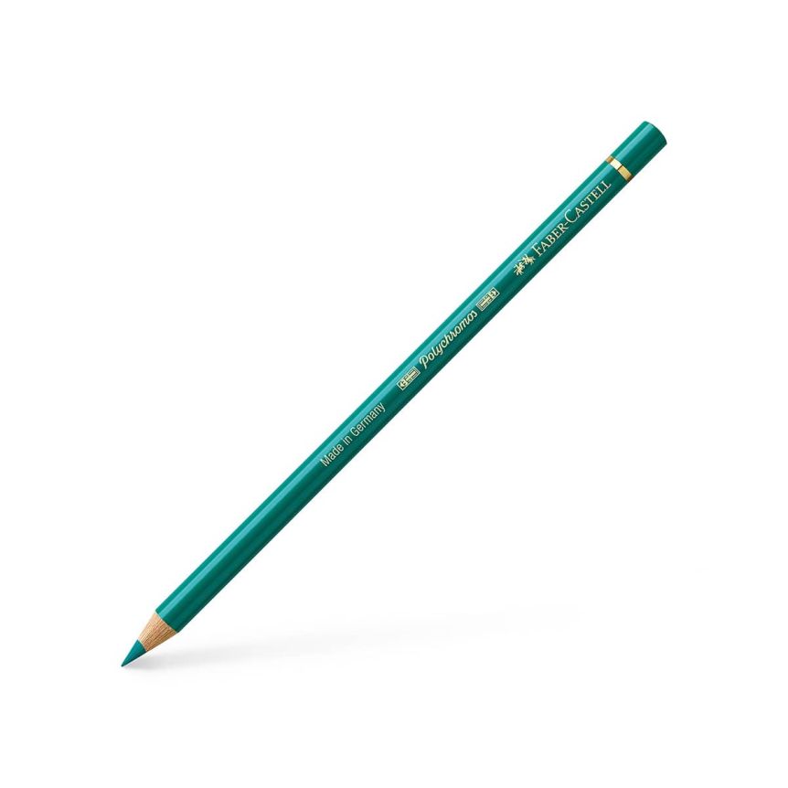 Faber-Castell Polychromos Pencil, No. 276 - Chrome Oxide Green Fiery