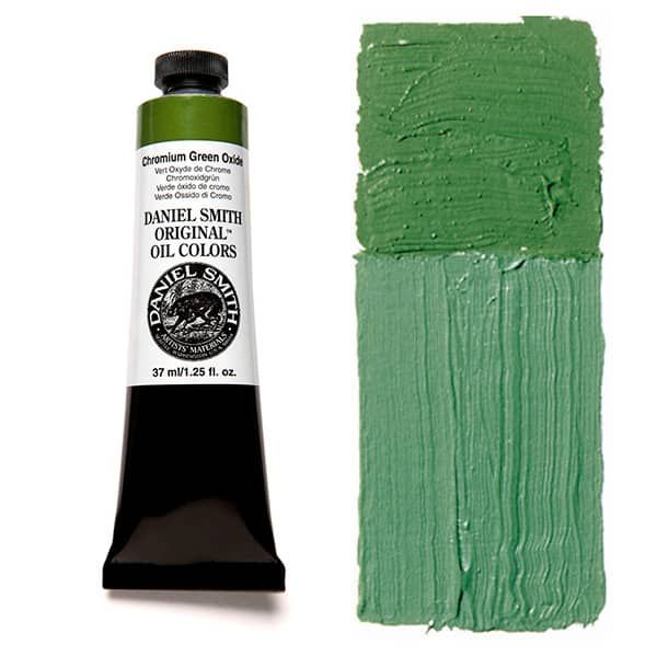 Daniel Smith Oil Colors - Chromium Green Oxide, 37 ml Tube