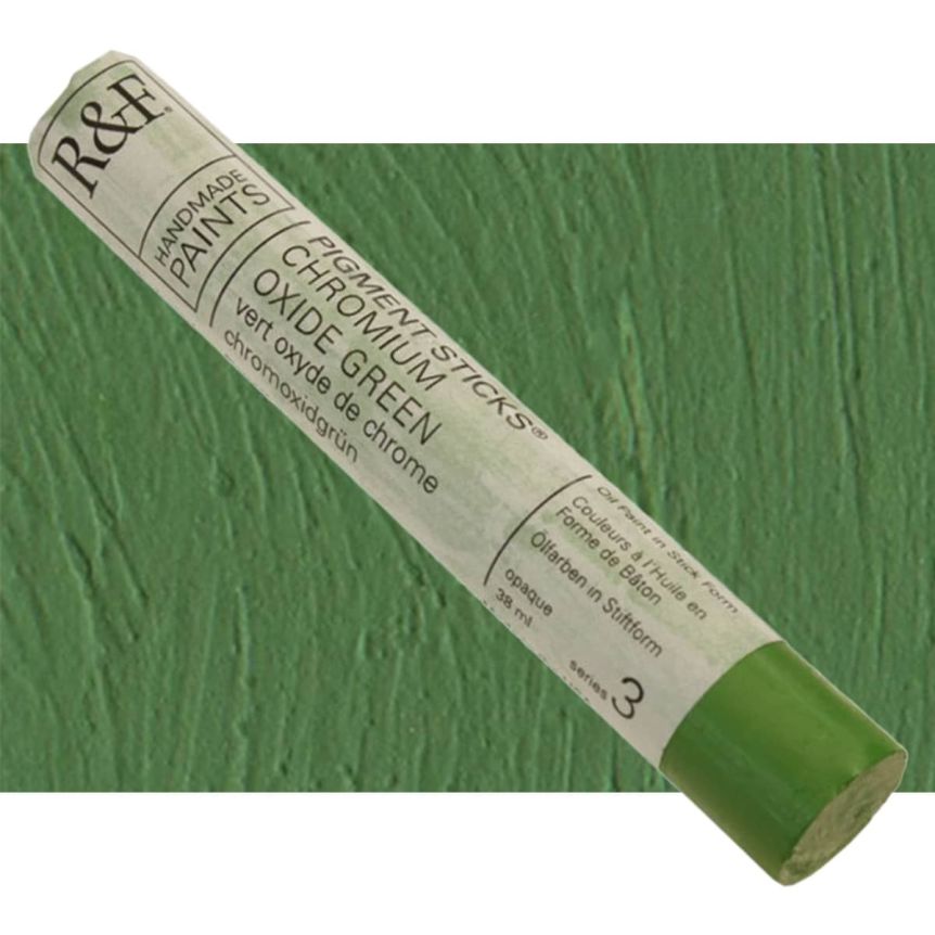 R&F Pigment Stick 38ml - Chromium Oxide Green