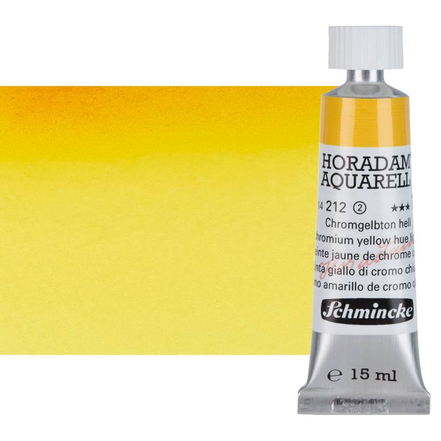 Schmincke Horadam Watercolor - Chrome Yellow Light, 15ml