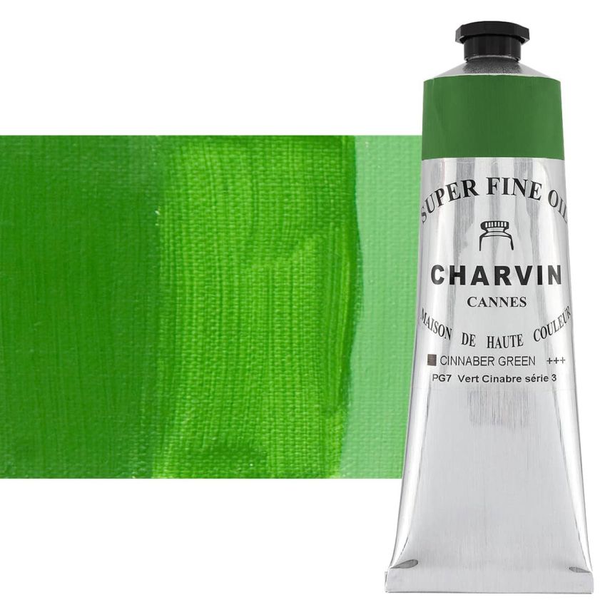 Cinnabar Green Medium 150ml Tube Fine Artists Oil Paint by Charvin