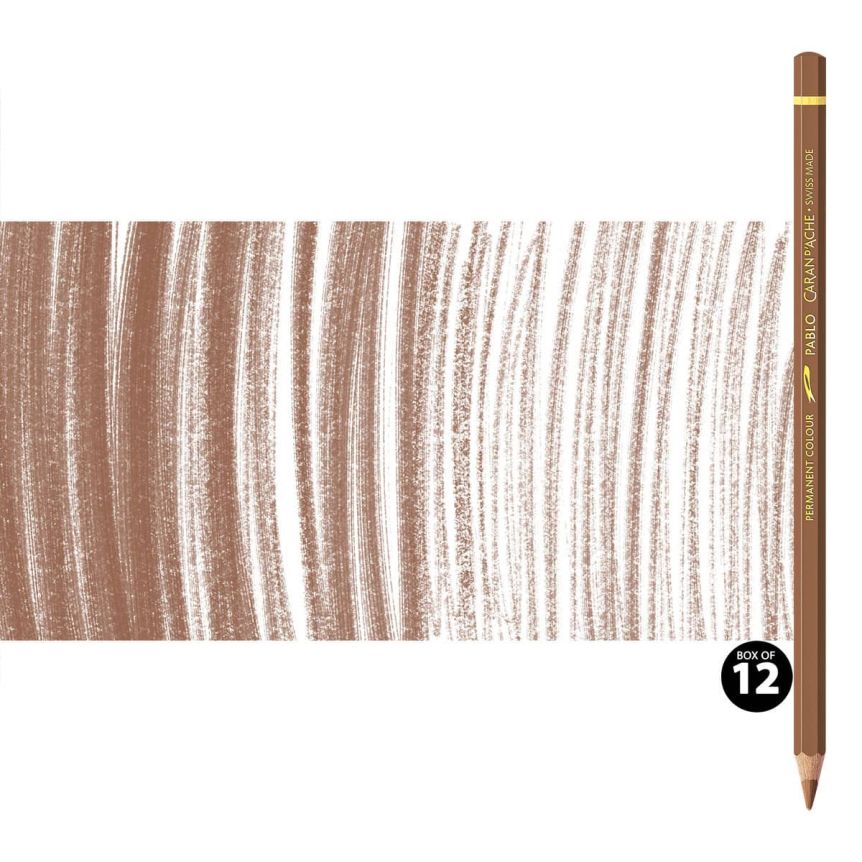 Caran d'Ache Pablo Pencils Set of 12 No. 055 - Cinnamon