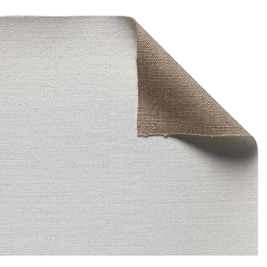 Claessens Linen #20 Single Oil Primed Heavy Texture Cut Piece, 18" x 41"