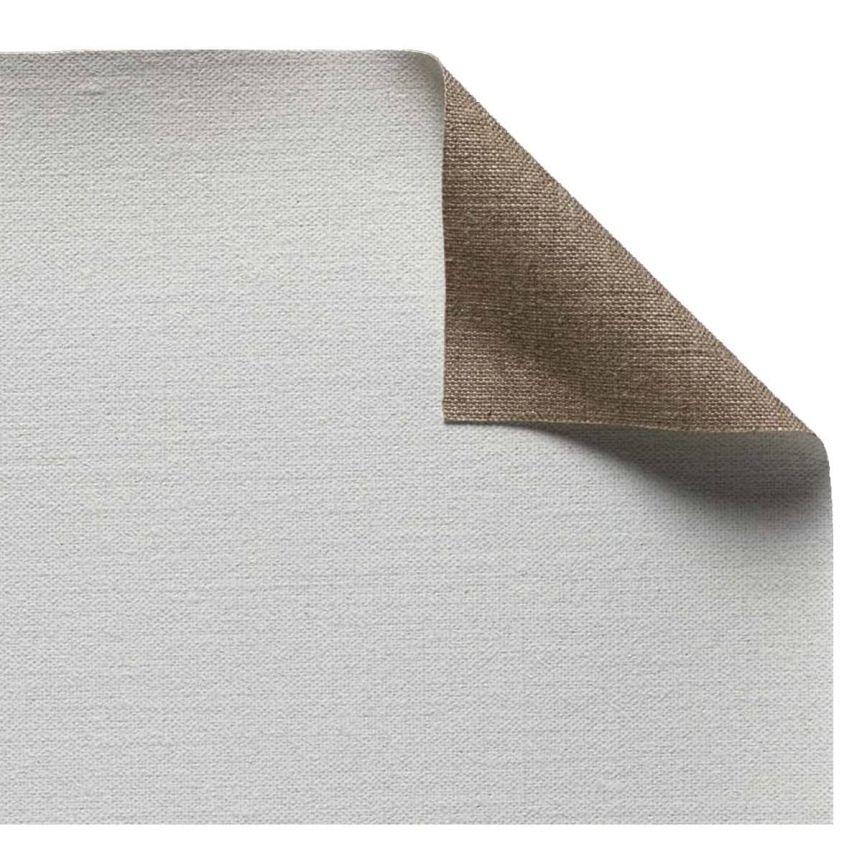 Claessens Linen #15 Single Oil Primed Medium Texture Cut Piece, 18" x 41"