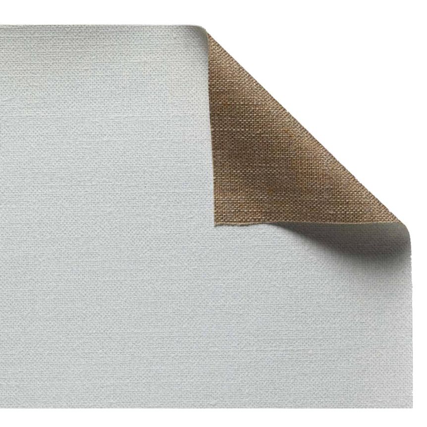 Claessens Fine Texture Linen Roll #9 Double Oil Primed, 82" x 6yd