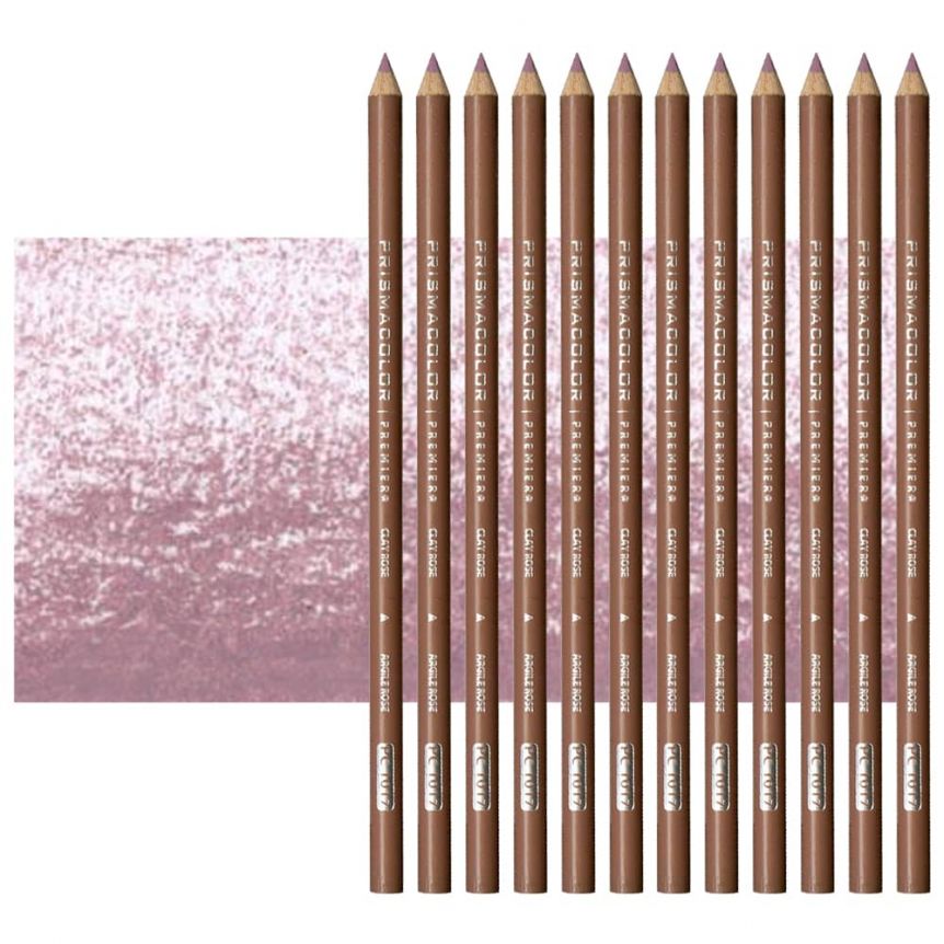 Prismacolor Premier Colored Pencils Set of 12 PC1017 - Clay Rose