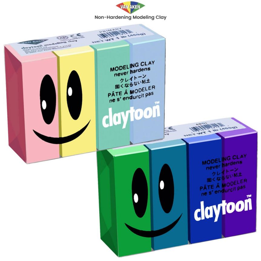 Claytoon Non-Hardening Modeling Clay