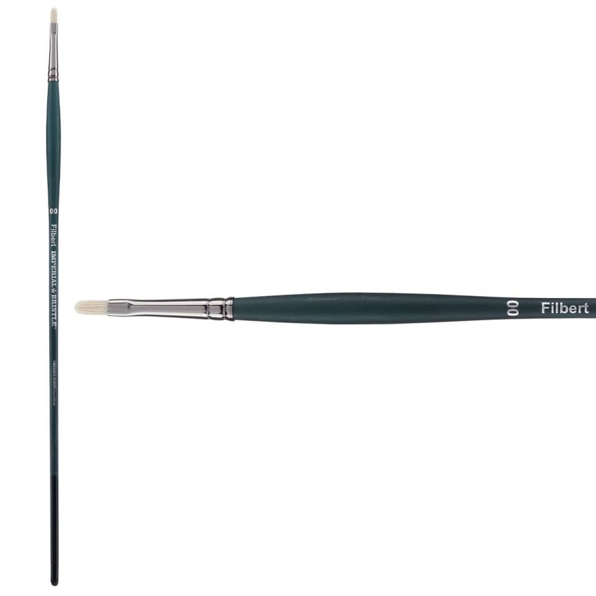 Imperial Professional Chungking Hog Bristle Brush, Filbert Size #00