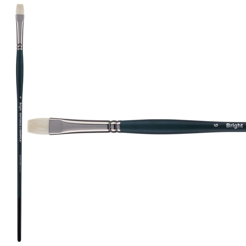 Imperial Professional Chungking Hog Bristle Brush, Bright Size #6