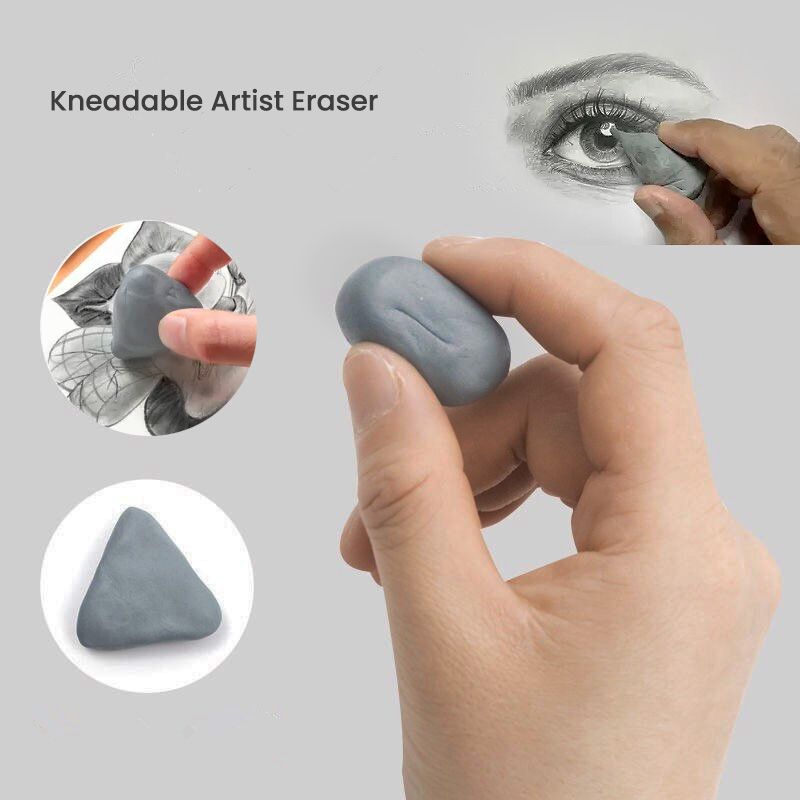 Creative Mark Enhanced Kneaded Eraser - Large Grey