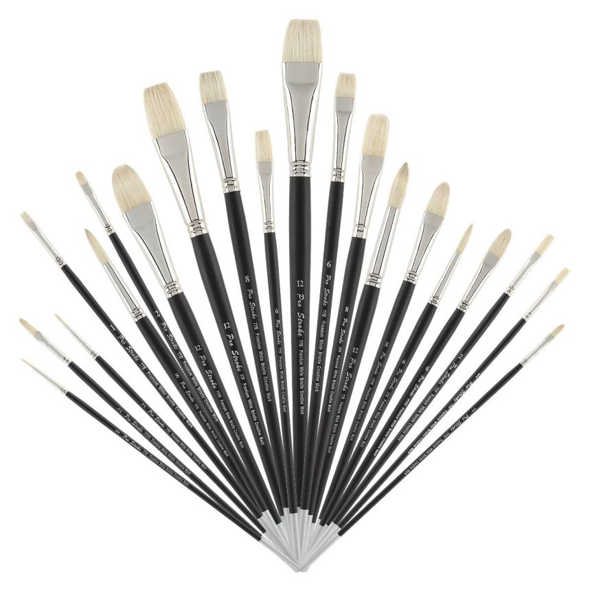 Creative Mark Pro-Stroke Premium White Brush Studio Complete (Set of 20)
Assorted