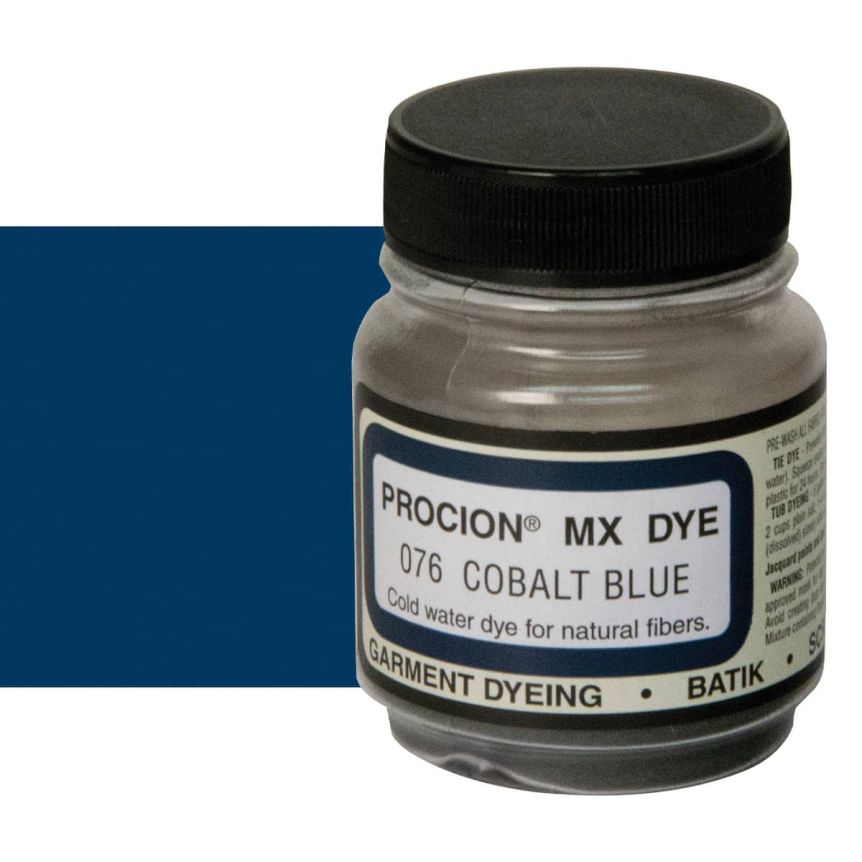 Jacquard Procion MX Dye 2/3 oz Cobalt Blue