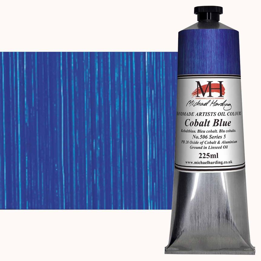 Michael Harding Oil Color - Cobalt Blue, 225ml Tube