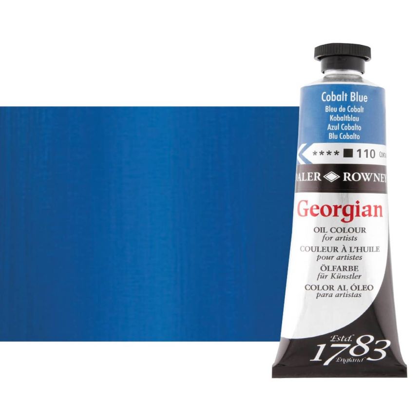 Daler-Rowney Georgian Oil Color 38ml Tube - Cobalt Blue
