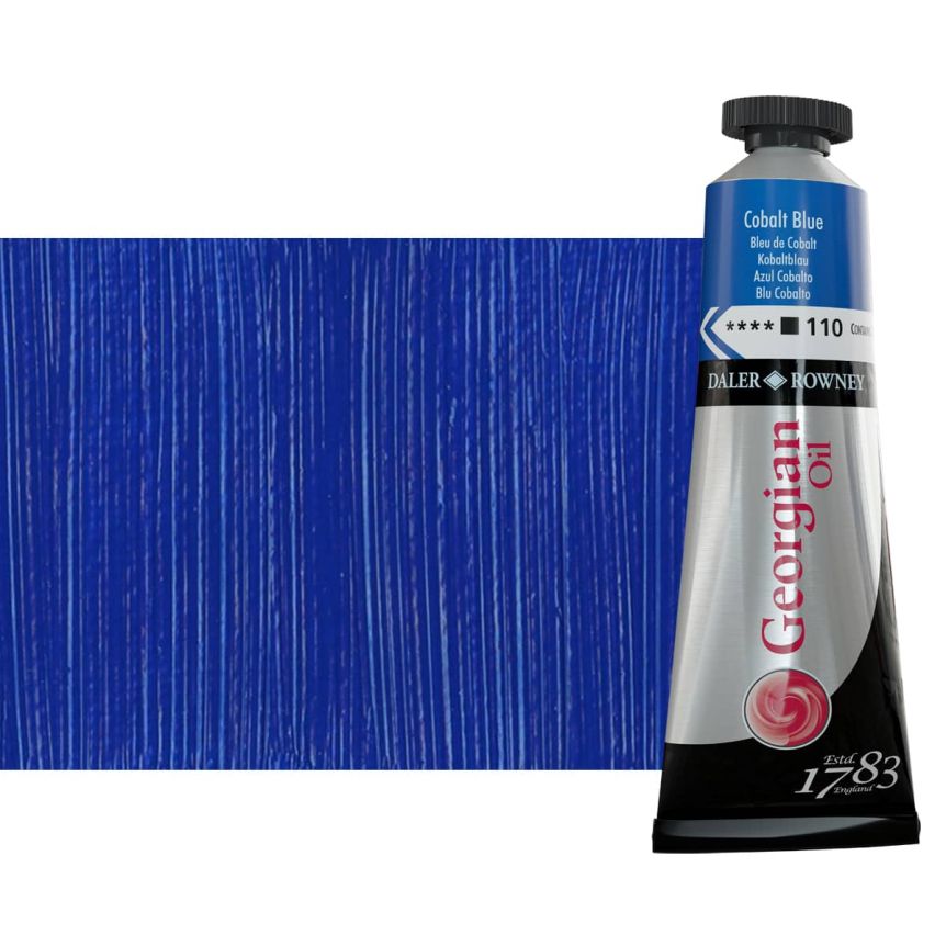 Daler-Rowney Georgian Oil Color 38ml Tube - Cobalt Blue