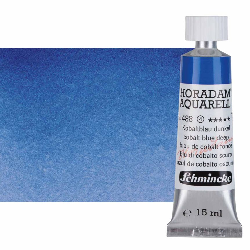 Schmincke Horadam Watercolor - Cobalt Blue Deep, 15ml