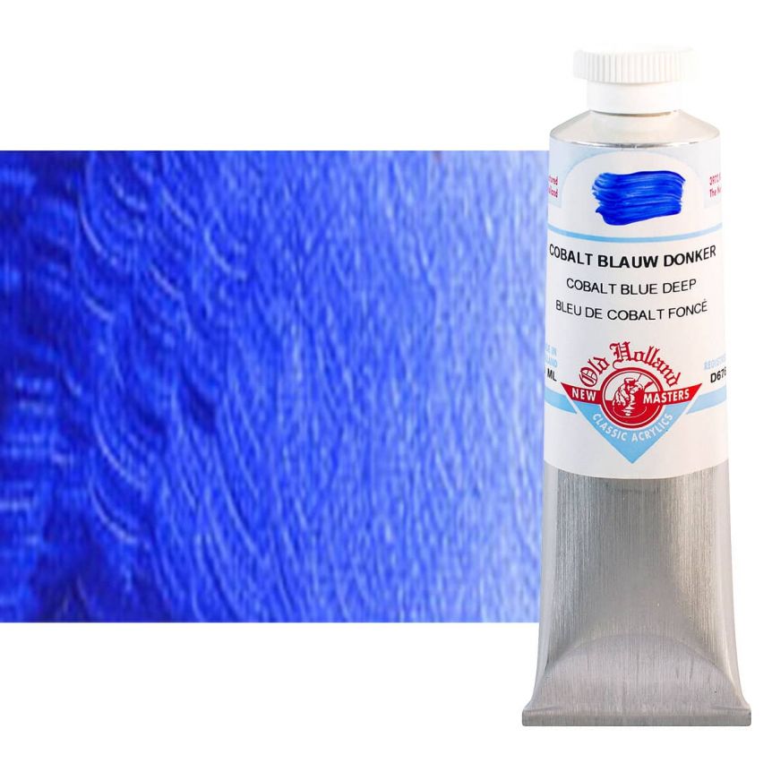 Old Holland New Masters Classic Acrylic Colors Cobalt BlueDeep 60 ml
