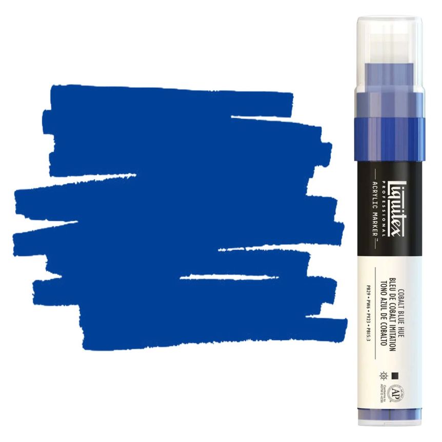 Liquitex Professional Paint Marker Wide (15mm) - Cobalt Blue Hue