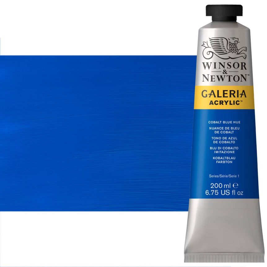 Winsor & Newton Galeria Flow Acrylic - Cobalt Blue Hue, 200ml