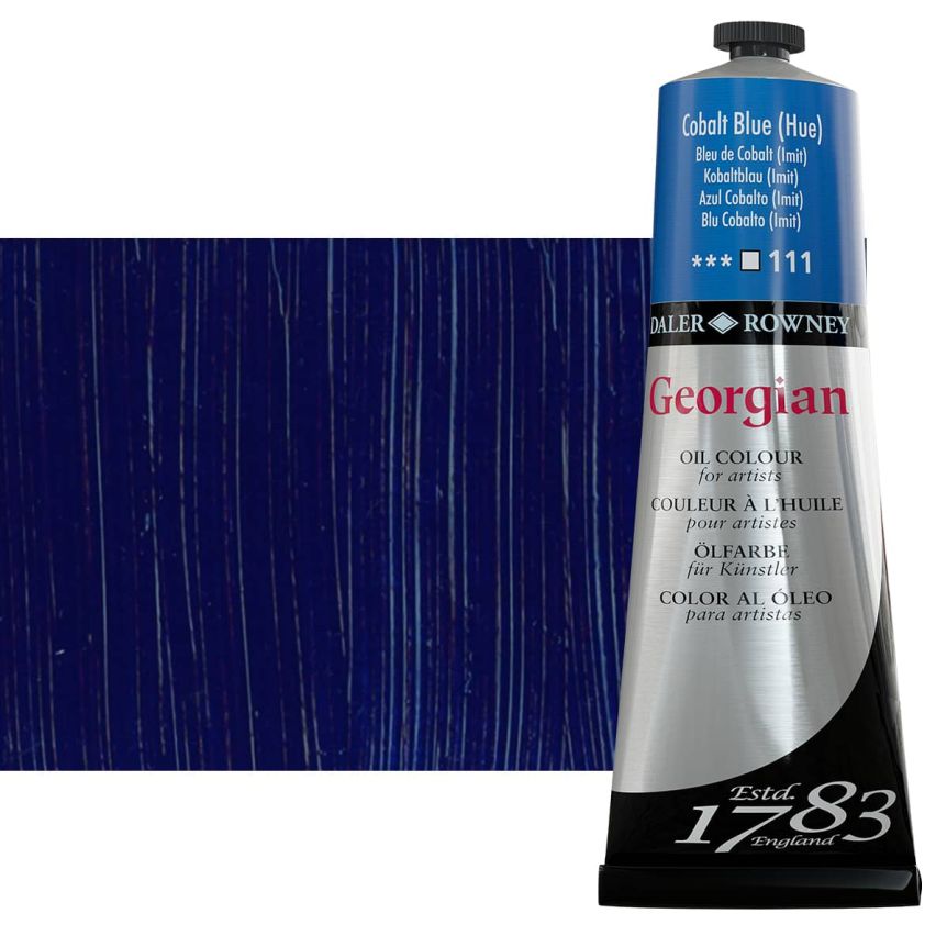 Daler-Rowney Georgian Oil Color 225ml - Cobalt Blue Hue