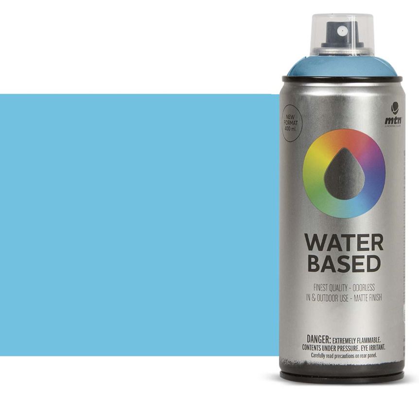 Montana Water Based Spray - Cobalt Blue Pale, 400ml