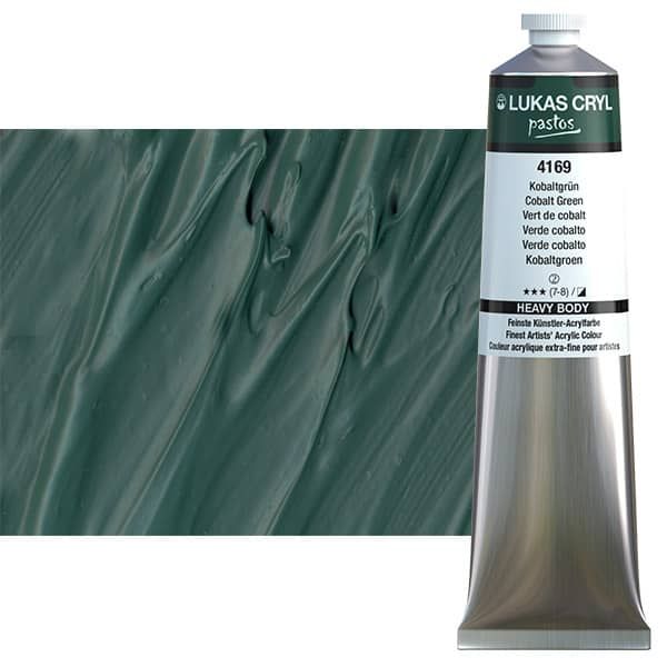 Cobalt Green 200ml LUKAS CRYL Pastos Acrylics
