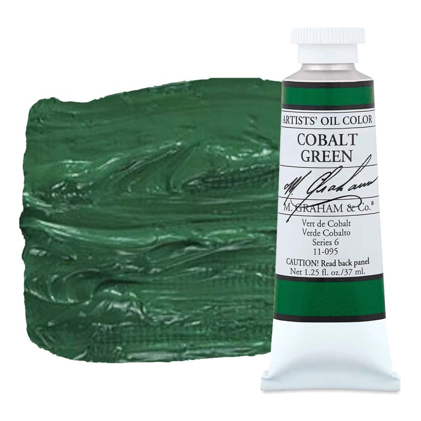 M. Graham Artist Oil Color 37ml - Cobalt Green