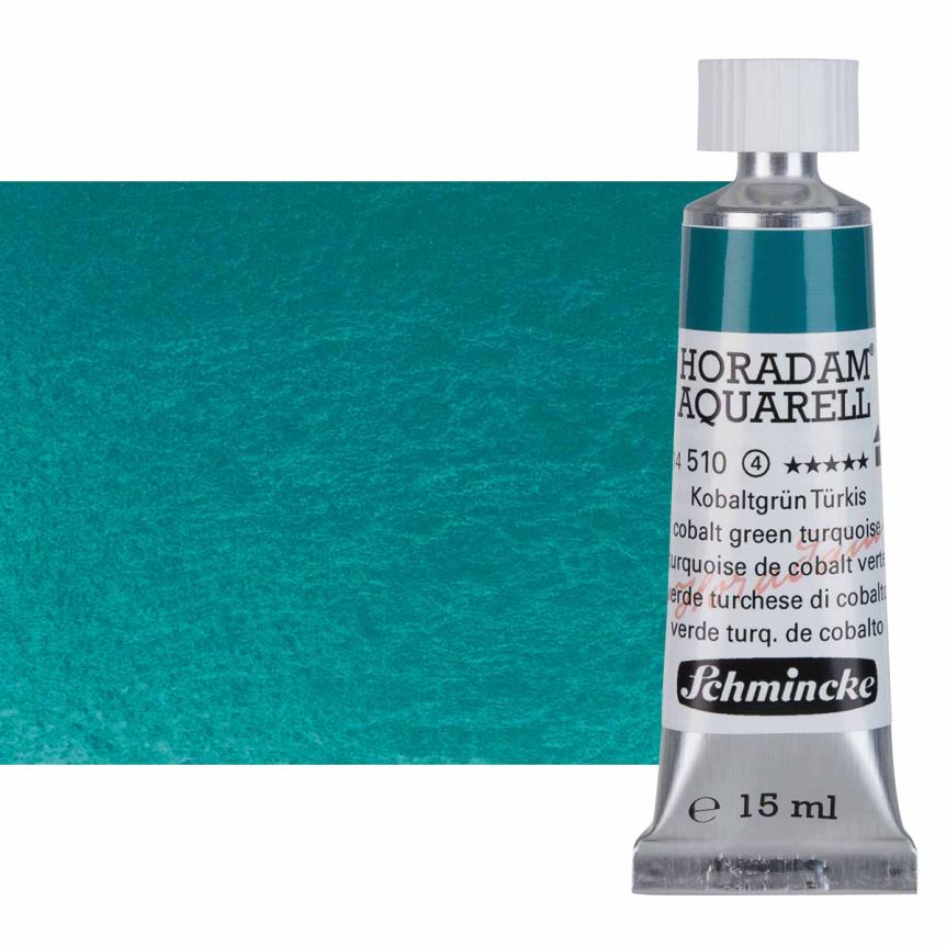 Schmincke Horadam Watercolor - Cobalt Green Turquoise, 15ml