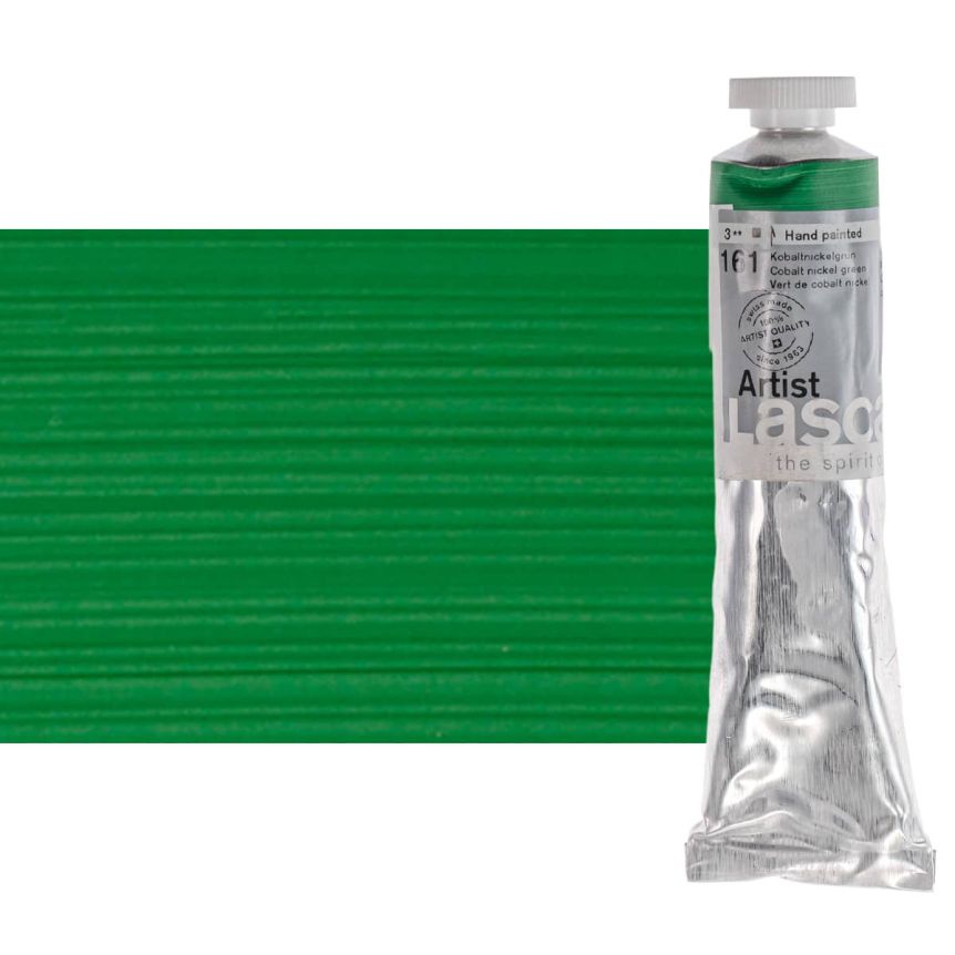 Lascaux Thick Bodied Artist Acrylics Cobalt Nickel Green 45 ml