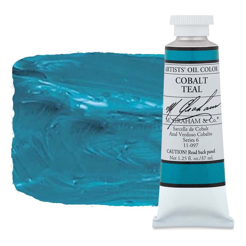 M. Graham Artist Oil Color 37ml - Cobalt Teal
