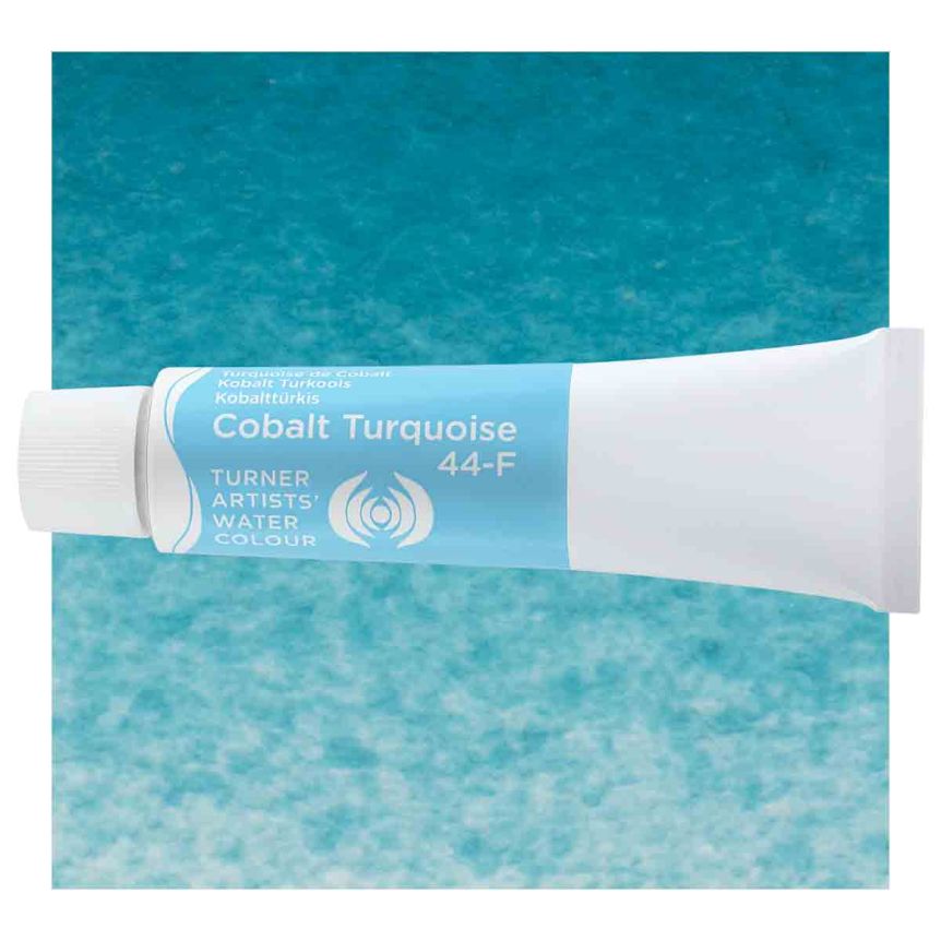 Turner Professional Watercolor -Cobalt Turquoise, 15ml Tube