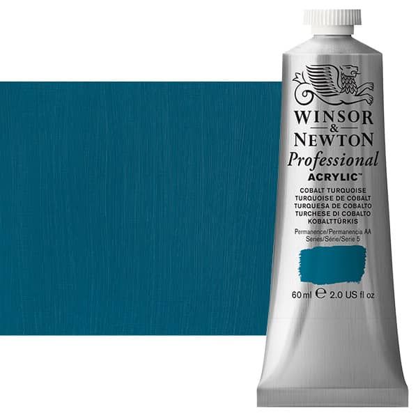 Winsor & Newton Professional Acrylic Cobalt Turquoise 60 ml