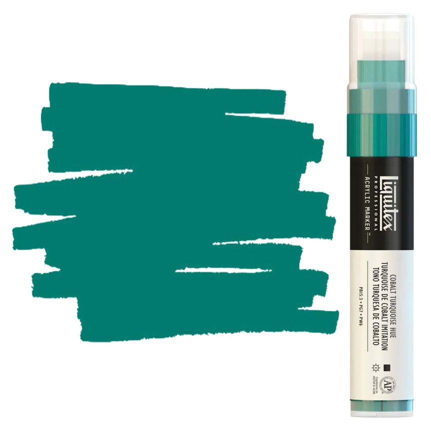 Liquitex Professional Paint Marker Wide (15mm) - Cobalt Turquoise Hue