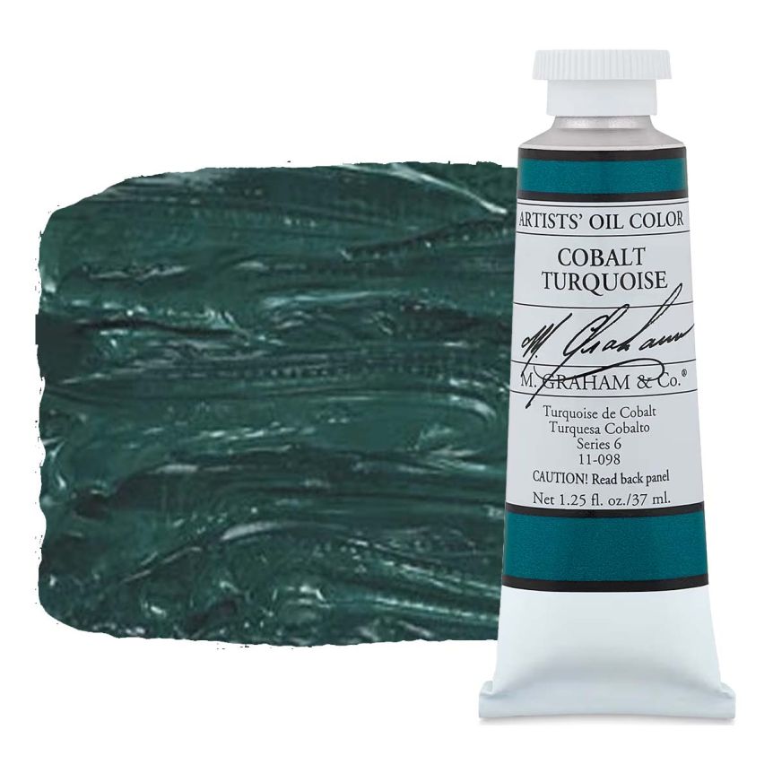 M. Graham Artist Oil Color 37ml - Cobalt Turquoise