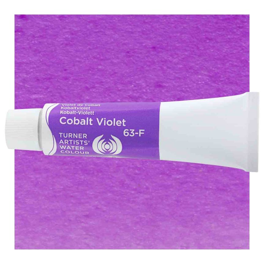 Turner Professional Watercolor - Cobalt Violet, 15ml Tube