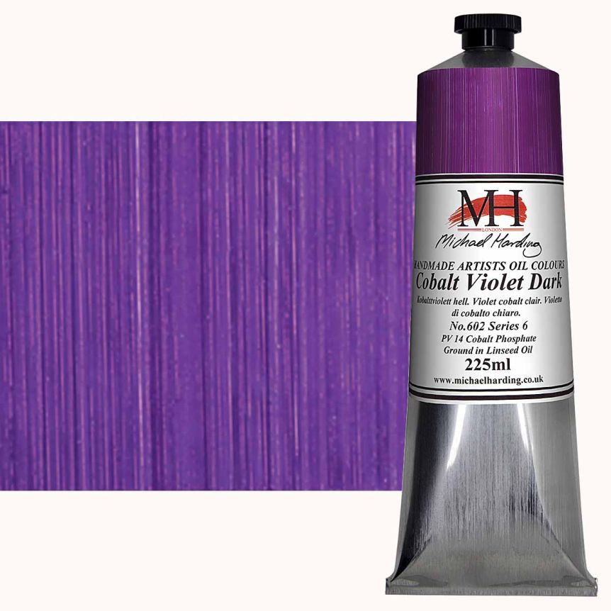 Michael Harding Oil Color - Cobalt Violet Dark, 225ml Tube