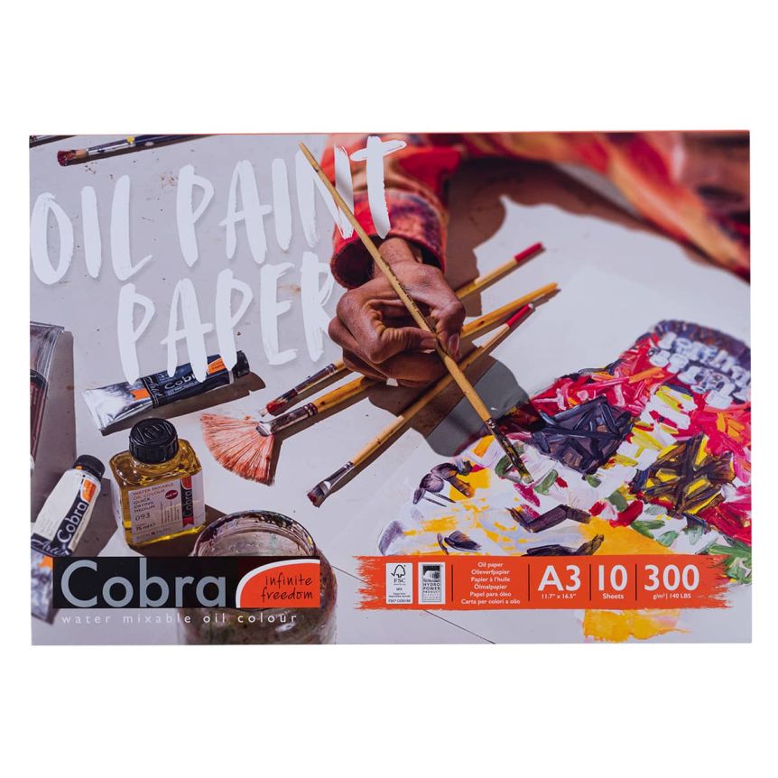 Cobra Oil Painting Paper Pad 11.7