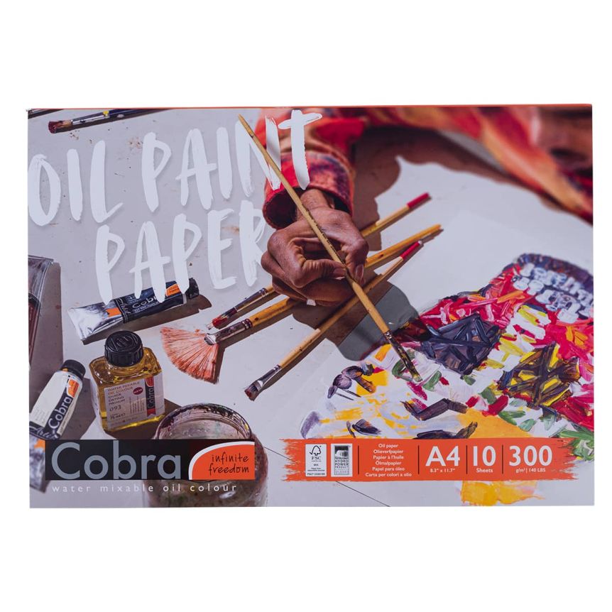 Cobra Oil Painting Paper Pad 8.3"x11.7" (A4)
