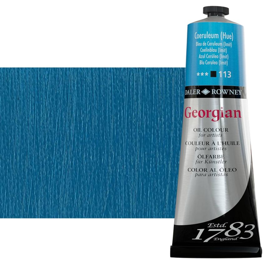Daler-Rowney Georgian Oil Color 225ml - Coeruleum Hue