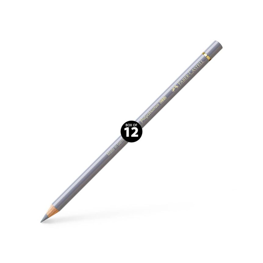 Faber-Castell Polychromos Pencil, No. 232 - Cold Grey III (Box of 12)