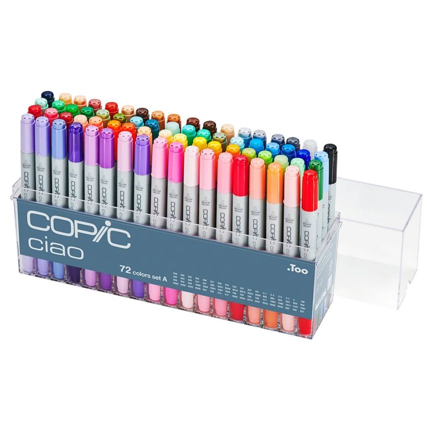 Copic Markers: Should beginners start with Ciao or Sketch markers? — Marker  Novice