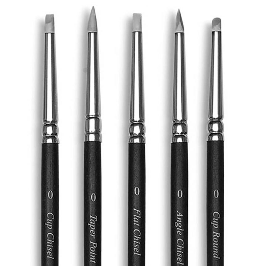 Colour Shaper Painting Tool Firm 0, Set of 5 Jerry's Artarama