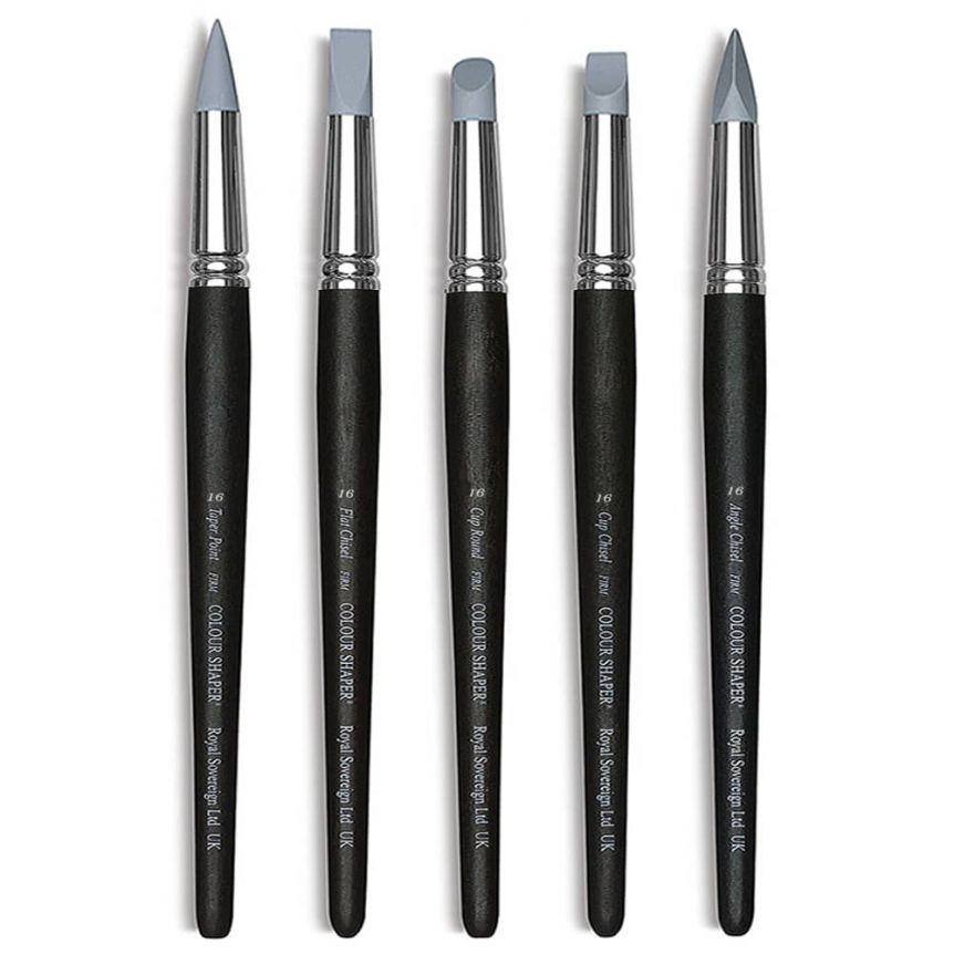 Colour Shaper Painting Tool Firm #16, Set of 5