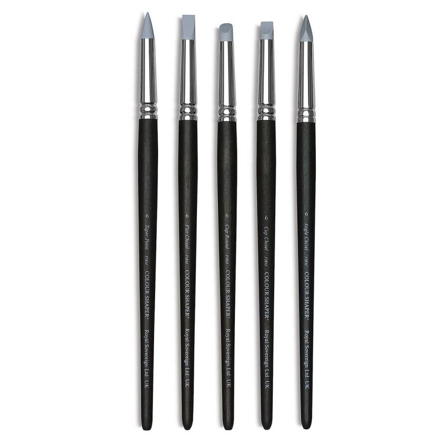 Colour Shaper Painting Tool Firm #6, Set of 5