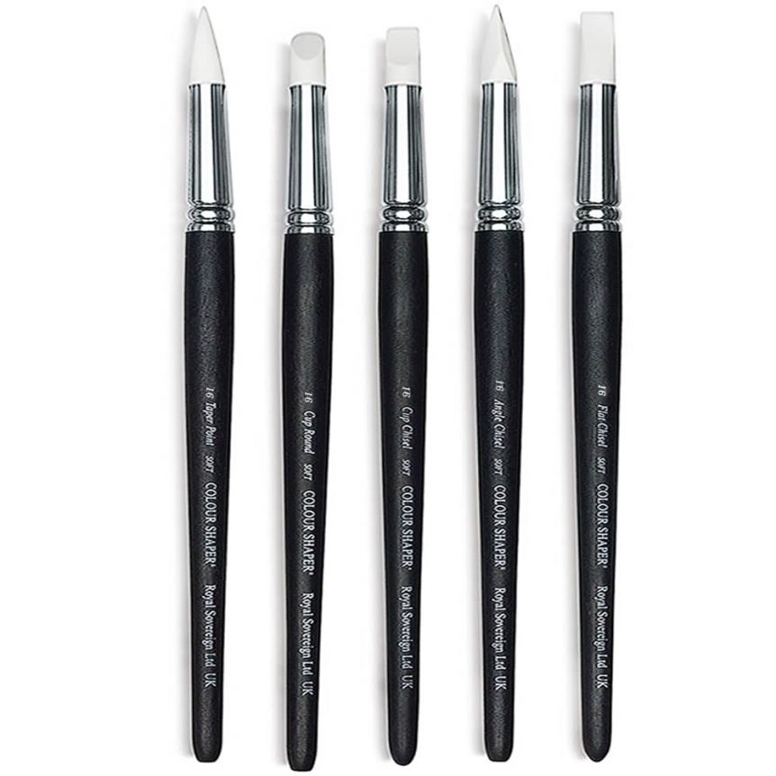 Colour Shaper Painting Tool Soft #16, Set of 5